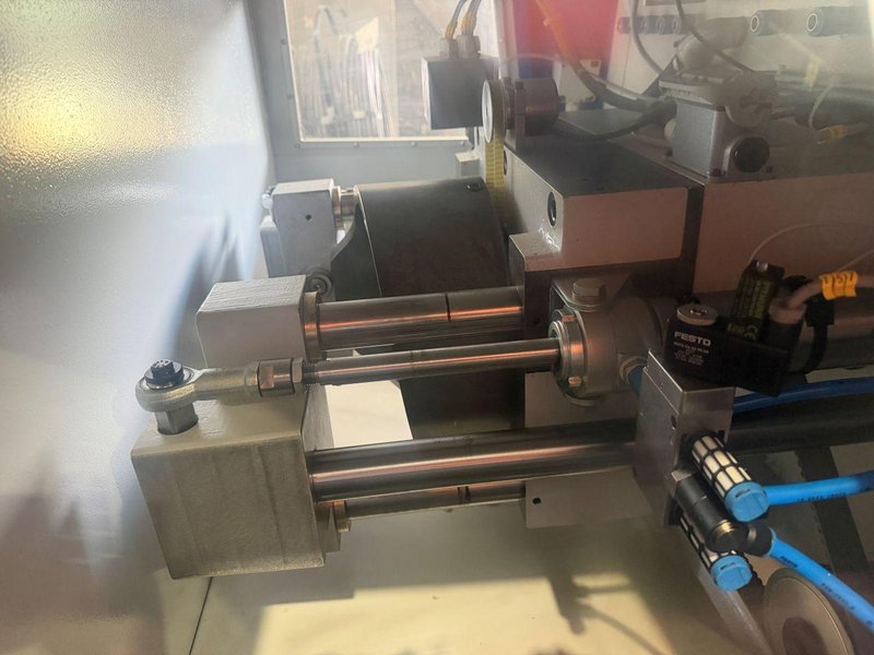 NUTAP MAS-33F Twin Spindle NUT TAPPING MACHINE