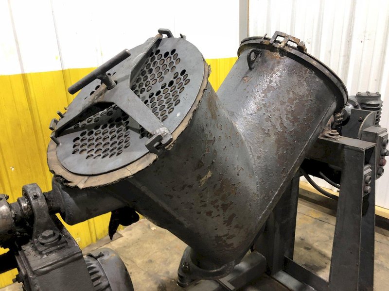 3 CUBIC FEET PATTERSON KELLEY CARBON STEEL POWDER V BLENDER: STOCK #17256