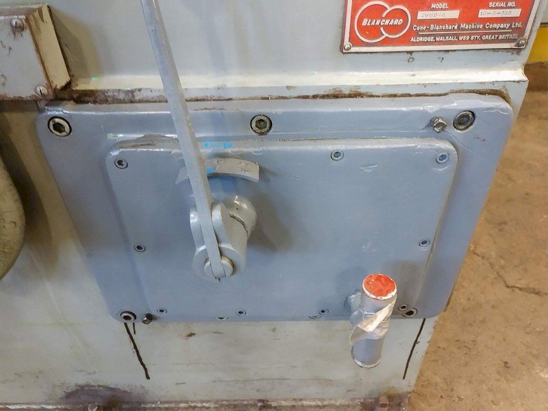 48" X 100 HP BLANCHARD MODEL #26HD48 GEARED HEAD ROTARY SURFACE GRINDER: STOCK #12968