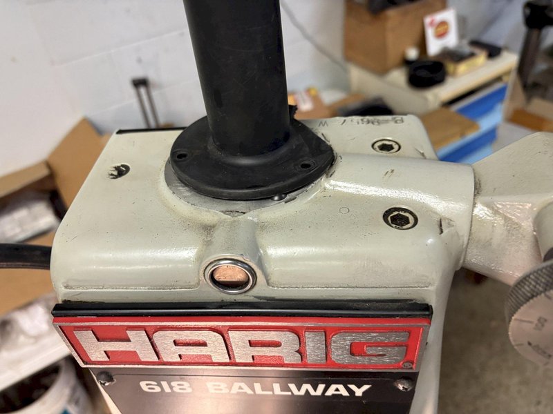 6" x 18" Harig 618 Ballway Surface Grinder