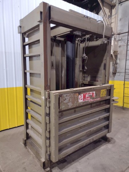 60&quot; X 30&quot; X 20 HP PIQUA MODEL #30 VERTICAL HYDRAULIC CARDBOARD BALER: STOCK 17413