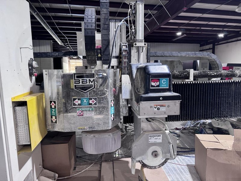 BBM EDS Fabcenter CNC Stone Fabrication Center with AlphaCam Software, 2025 – CNC Saw/Router FabCenter