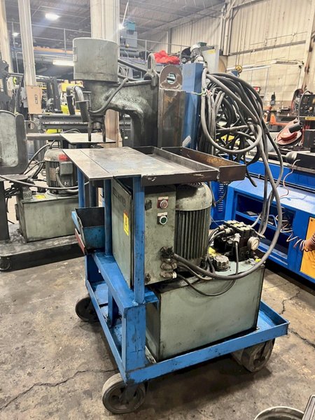USED WHITNEY 70 TON PORTABLE HYDRAULIC WEB PUNCH MODEL 771, Stock# 11133