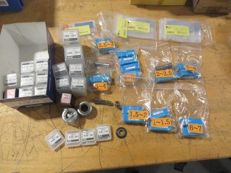 MST &amp; Nikken - Double Angle Split Collets - Assorted- Auction Item