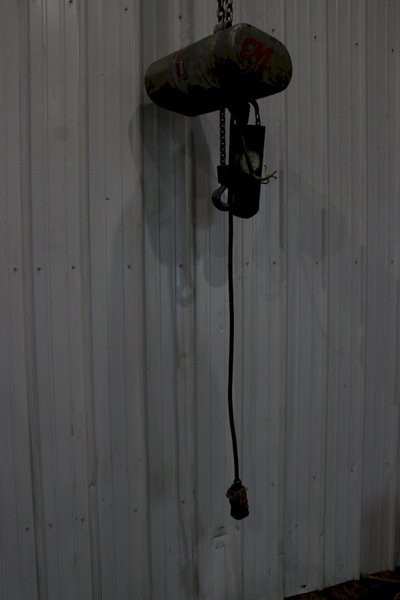 1 TON C &amp; M ELECTRIC HOIST: STOCK #63160