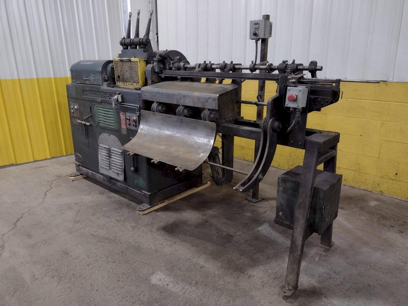 3/8&quot; LEWIS MODEL #8CV WIRE STRAIGHTEN &amp; CUT MACHINE: STOCK 16181