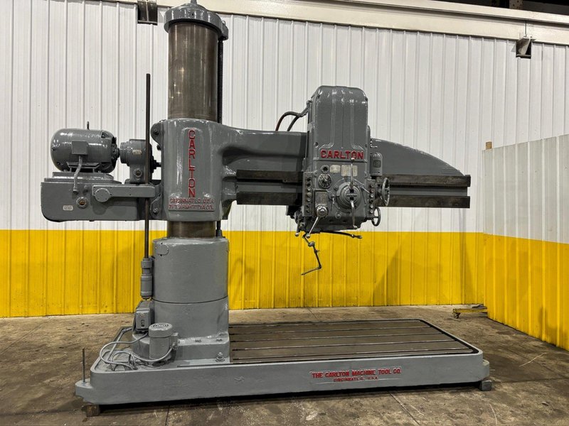7&#039; X 17&quot; CARLTON MODEL #3A RADIAL ARM DRILL: STOCK 15026