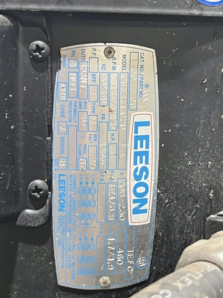 16&quot; X 24&quot; X 36&quot; DYNAMIC AIR MODEL #388-CRUNCHER HYDRAULIC COMPACTOR: STOCK #16757