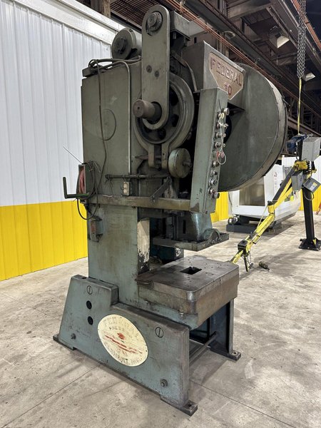 60 TON FEDERAL MODEL #60 OBI PUNCH STAMPING PRESS, 4" STROKE: STOCK #20995