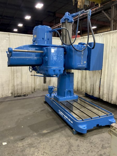 4' X 13 CARLTON RADIAL ARM DRILL: STOCK #81445