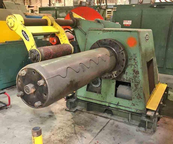 30,000# X 60&quot; ALCOS UNCOILER STOCK #2808