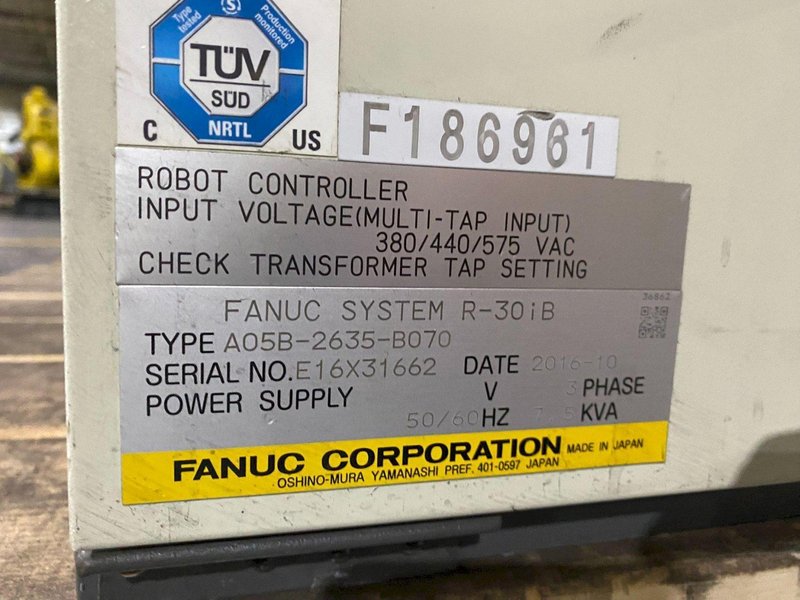 FANUC R-2000iC/210F w/ R-30iB Controls PARTS ONLY – REFURBISHED See Description