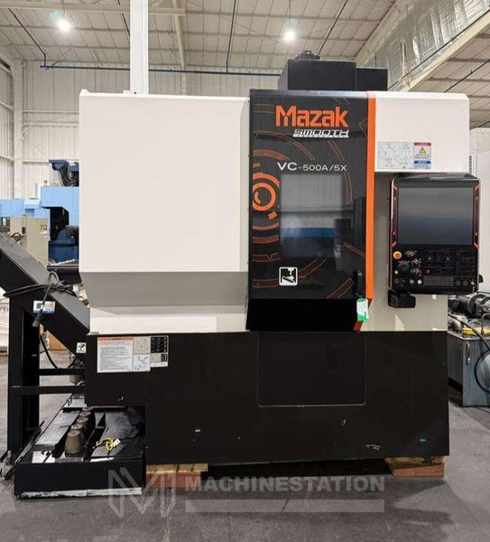 Mazak VC-500A/5X 5 Axis CNC Vertical Machining Center – 2019 Mill
