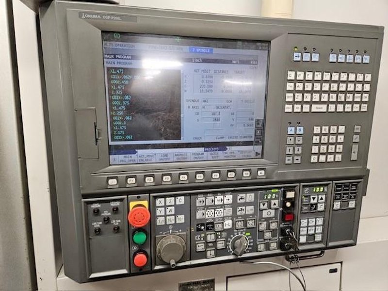 Okuma LB3000EX-MYW/450 CNC Lathe For Sale - 2010
