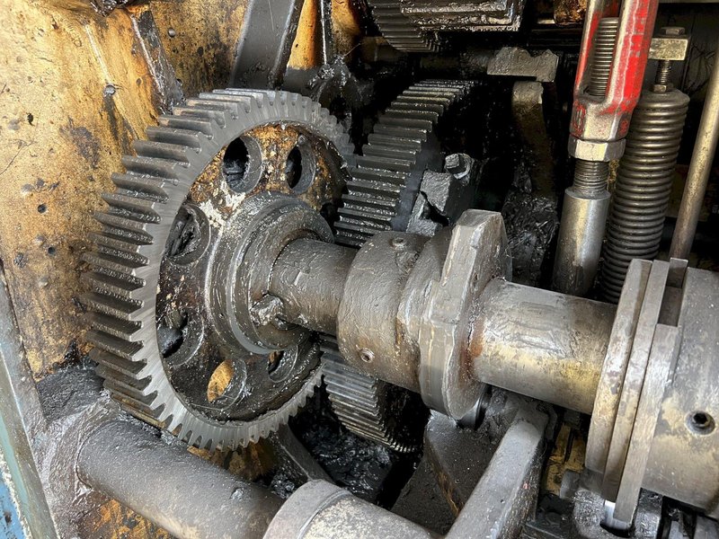 .313&quot; X 4.63&quot; TORRINGTON MODEL #W13A WIRE SPRING COILER / COIL MAKING MACHINE: STOCK #18807