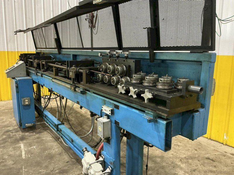7/8" CROWN UNLIMITED MODEL #STCOS M-7 TUBE STRAIGHT &amp; CUTOFF MACHINE: YOBRO #25338
