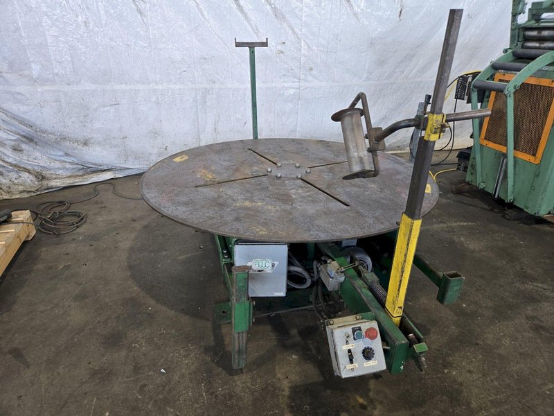 ACCRA-WIRE CONTROLS HORIZONTAL PALLET TYPE DECOILER. STOCK # 0773326