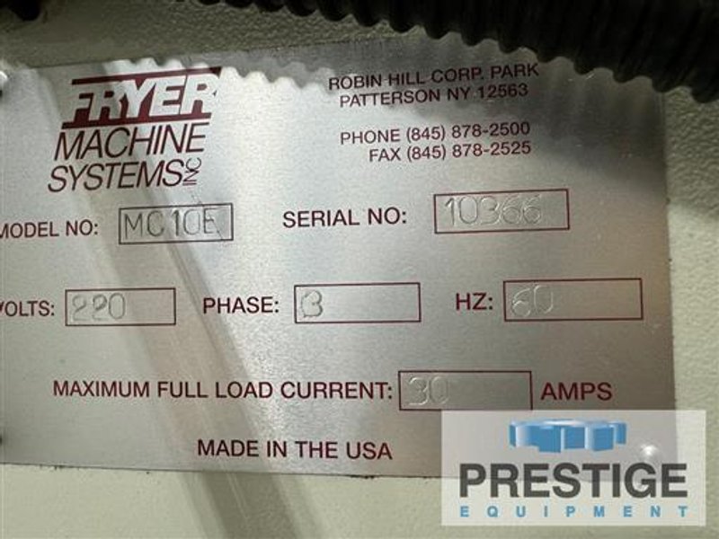 Fryer MC-10E CNC Vertical Machining Center