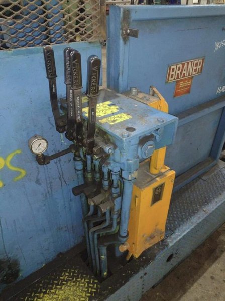 20,000 LBS X 54" X 36" BRANER COIL UPENDER. STOCK # 0435126