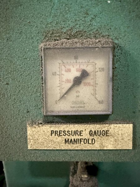 7' X 14' X 8' CLEMCO BLAST ROOM. STOCK #0431826