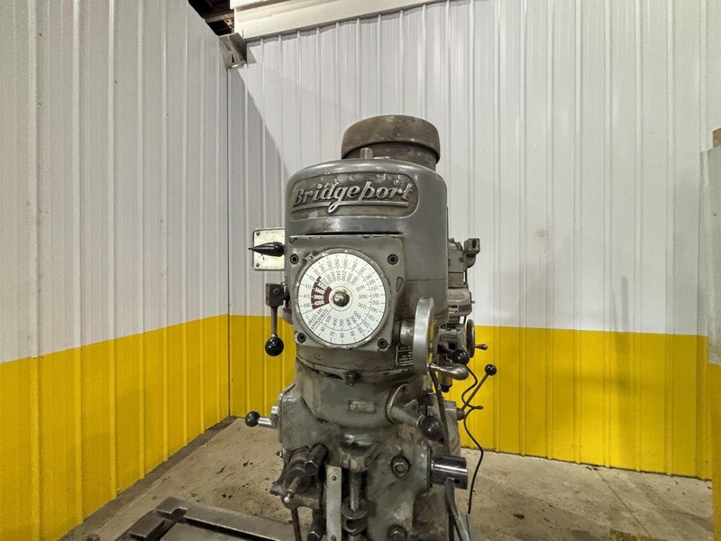 1.5 HP BRIDGEPORT VERTICAL RAM TYPE MILL &amp; SLOTTING HEAD: STOCK #23195