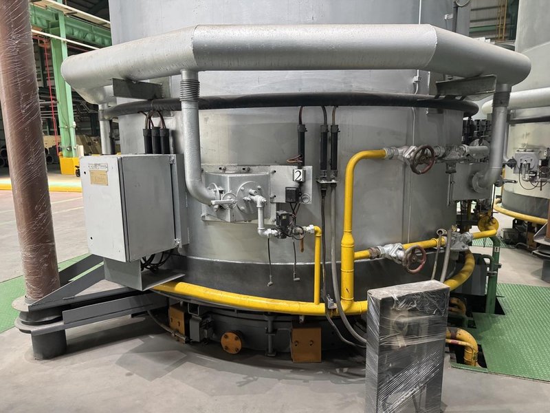 EBNER GAS FIRED BELL FURNACE (14672)