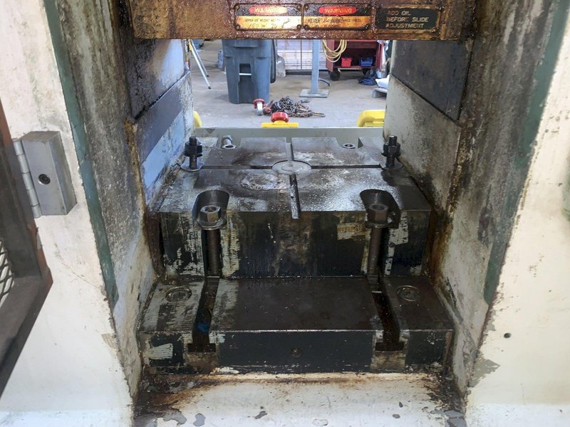 160 TON KOMATSU MAYPRESS MODEL #MKN-160 KNUCKLE JOINT FORGING PRESS: STOCK #13045