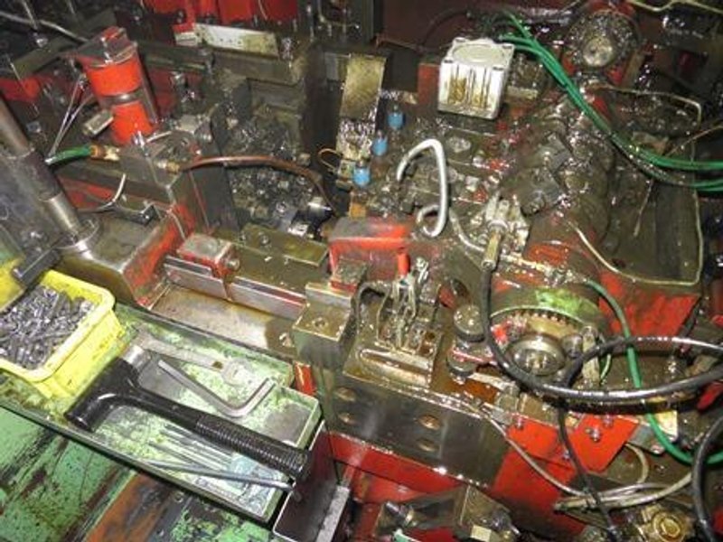 3/8&quot; Asahi Okuma Model AOT 10B 2 Die 2 Blow Cold Header