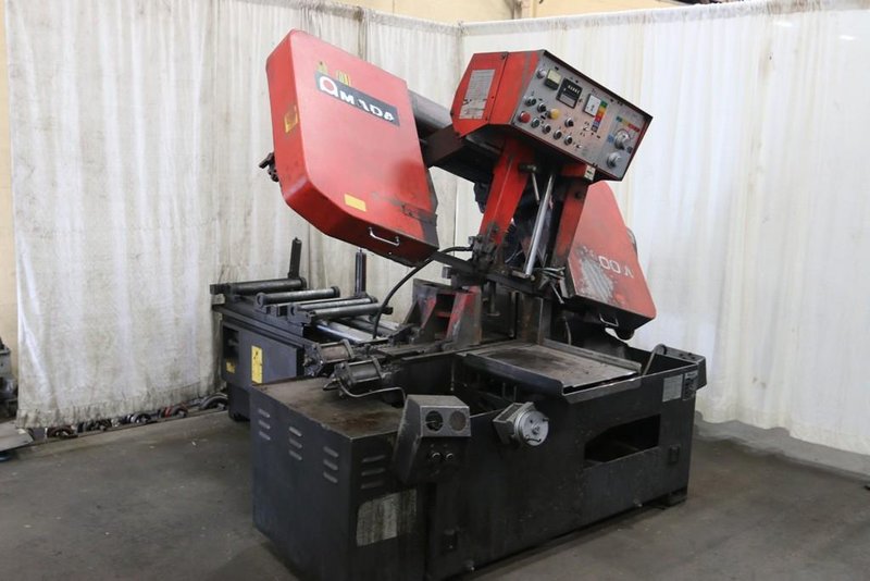 16" X 16" AMADA MODEL HA-400W AUTOMATIC HORIZONTAL SAW: STOCK # 66419