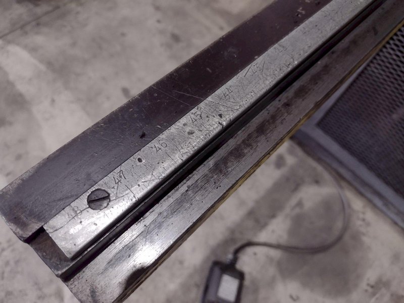 6&#039; x 3/8&quot; HTC MODEL #375-6S HYDRAULIC SHEAR: STOCK #21236