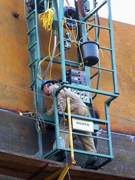 2006 OGDEN AUTOMATIC HORIZONTAL TANK SEAM SUBMERGED ARC-WELDING MACHINE: STOCK #17134