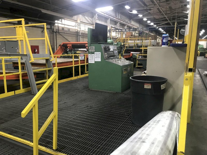 60" X .105" X 40,000 LB HERR VOSS HIGH SPEED CUT TO LENGTH LINE : YOBRO 26152