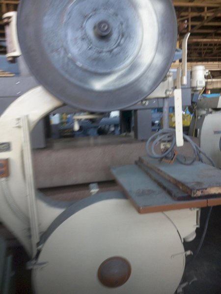 TANNEWITZ GH VERTICAL BANDSAW. STOCK # 0904024