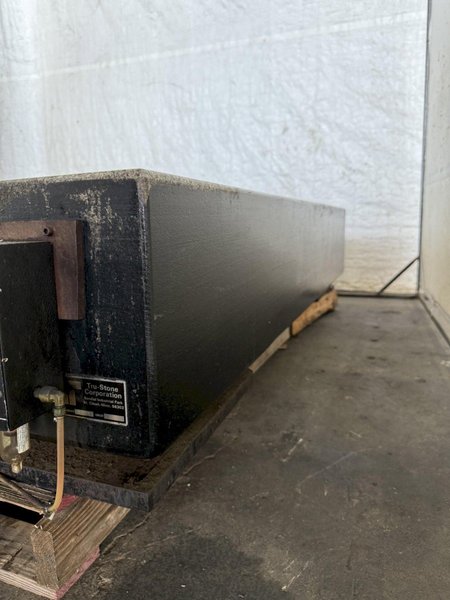 71&quot; X 53&quot; X 12&quot; TRU-STONE GRANITE SURFACE TABLE W/ VIBRATION ISOLATION SYSTEM. STOCK # 0449925.