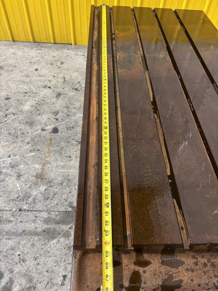 32&quot; X 64&quot; T SLOTTED STEEL DRILL BOX SETUP TABLE: STOCK #23229