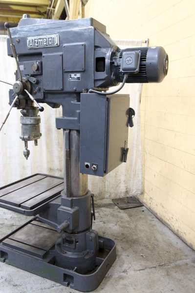 30&#039; ALZMETAL MODEL #A2-E SINGLE SPINDLE DRILL: STOCK 71199
