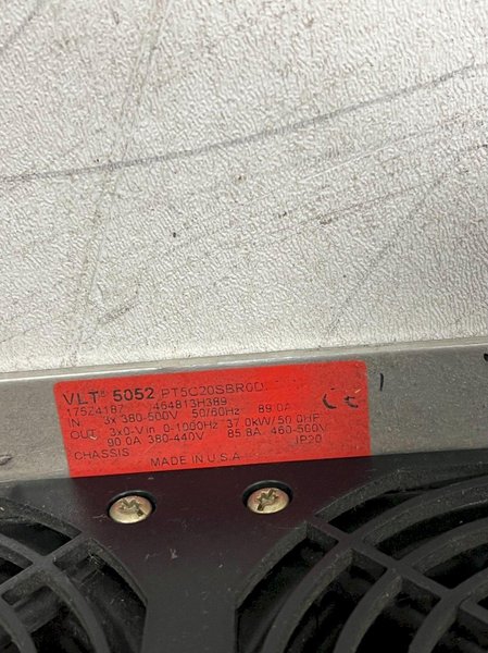 DANFOSS VLT5052 DRIVES AND DRIVE SUPPLIES USED