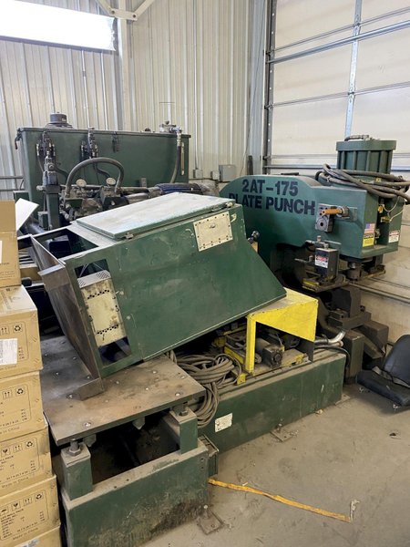 175 TON CONTROLLED AUTOMATION 2AT-175 PLATE PUNCHING SYSTEM. STOCK # 1265621