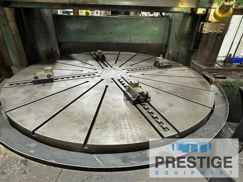 Rafamet 126&quot; Vertical Boring Mill, 2-Rams, Side Head