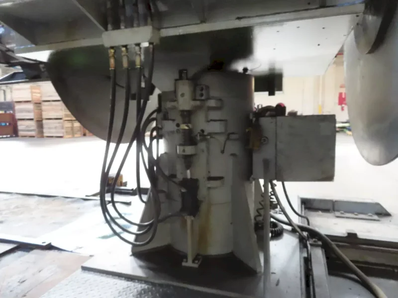 20,000 LBS X 48" COLT MODEL #CHD-DR2000 DOUBLE END UNCOILER W/ ROWE COIL CAR: YOBRO #24894