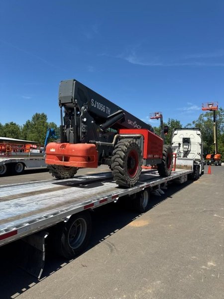 Skyjack SJ1056TH Telehandler Forklift, 2023 – 10,000 lb Capacity, 56′ Reach, 4×4 Rough Terrain Telescopic Handler