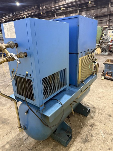 20 HP COMPAIR MODEL #LFR2A ROTARY SCREW AIR COMPRESSOR WITH DRYER: YOBRO #25816