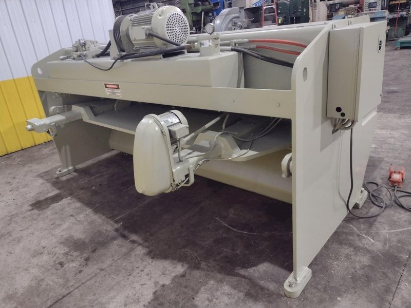 10' X 1/4" ACCURPRESS MODEL #825010 LP ACCURSHEAR HYDRAULIC SHEAR: YOBRO #24451