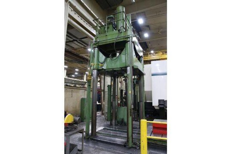 REIS TUS 180 OK-200 DOWN ACTING 4-POST HYDRAULIC SPOTTING PRESS