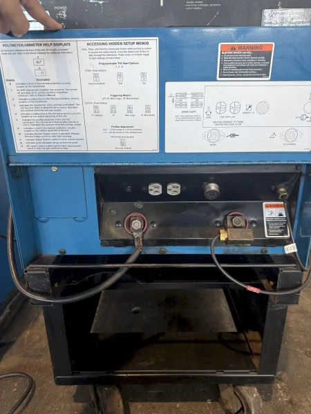 54" JETLINE MODEL #SWC-3A SEAM WELDER WITH SYNCROWAVE 250DX WELDER: YOBRO #23913
