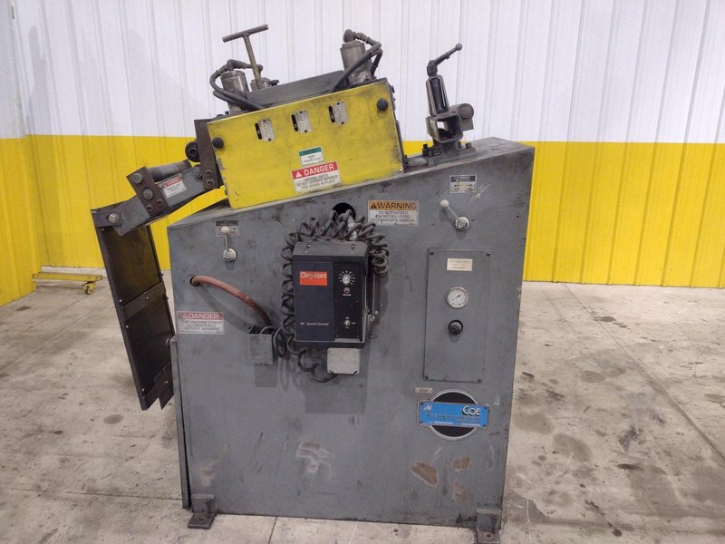 12&quot; X .080&quot; COE MODEL #CPPS-PO-225-12 POWERED COIL STRAIGHTENER: STOCK #21329