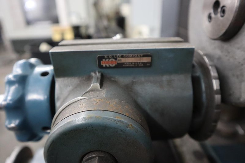 KO Lee End Mill Grinder with Attachments, Craftsman Double End Bench Grinder and Maple Top Work Bench- Auction Item