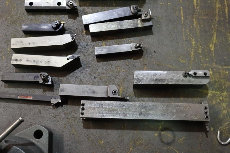 Insert Style Lathe Cutting Tools; 1&quot;, 3/4&quot; and more Square Shanks- Auction Item