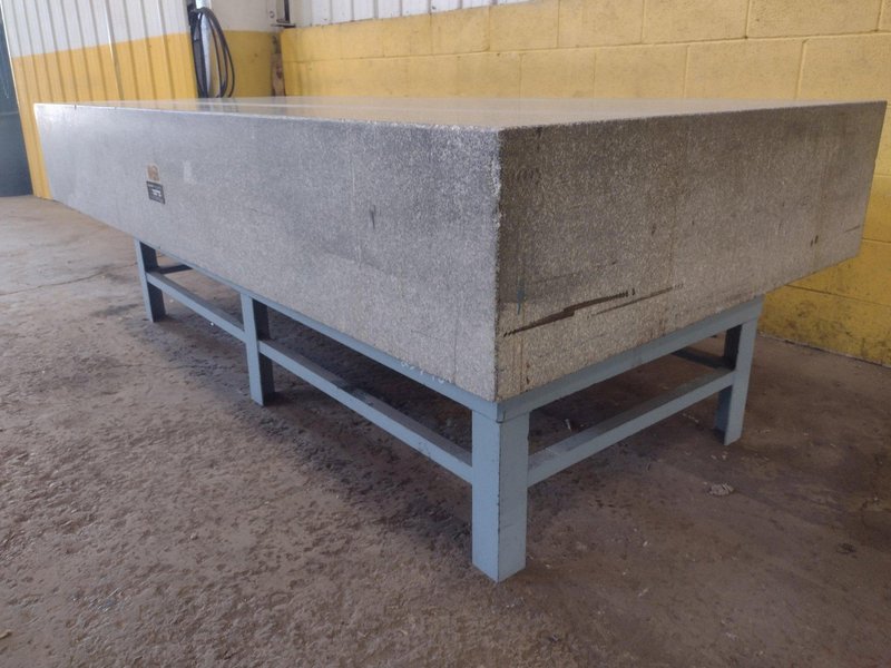 8&#039; X 4&#039; X 14&quot; CHALLENGE PRECISION LAYOUT INSPECTION GRANITE TABLE: STOCK #23790