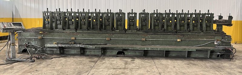 14 STAND X 3&quot; X 26&quot; ROLLSPACE DAHLSTROM MODEL #600-14 RAFTED ROLLFORMER: STOCK #21321